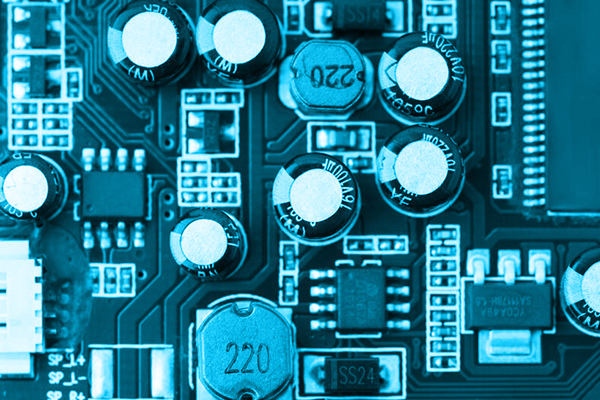 Circuitboard with transistors